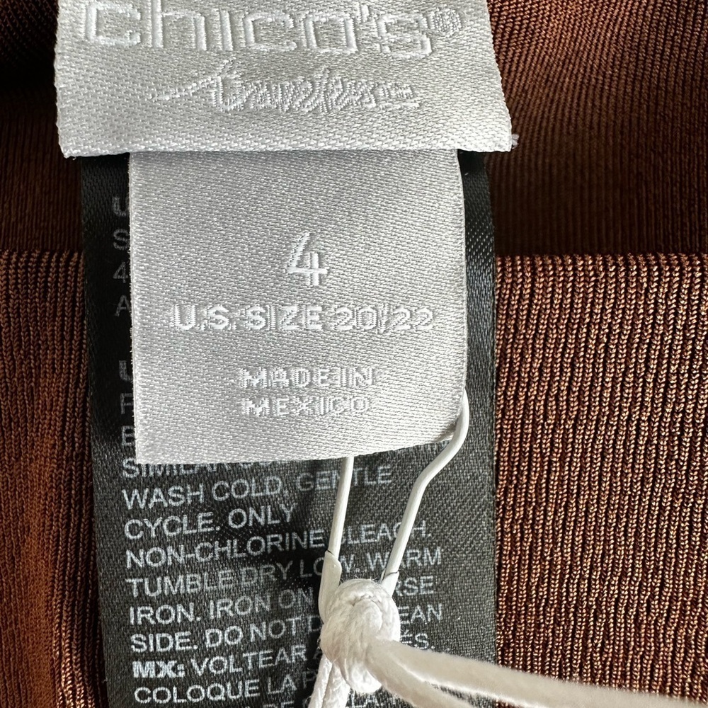Chico's Rich Brown Pants - Picture 5 of 9